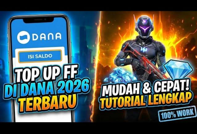 Top Up Free Fire Pakai DANA Super Cepat